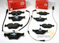 Zimmermann BremsbeläGe Vorne + Hinten FüR BMW X1 3Er [E90 E91 E92 E93 E84]