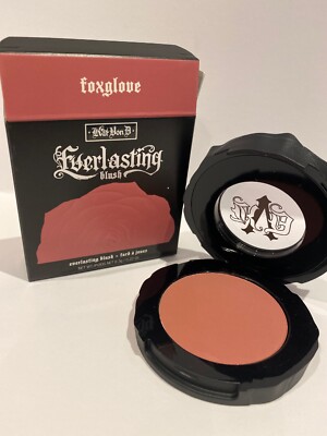 KVD Vegan Beauty - 'Everlasting' Rouge 6,3g #Foxglove (Dusty Rose) Neu mit Karton 6,3g 