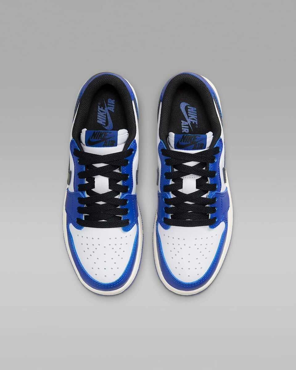 Nike GS Air Jordan 1 Retro Low OG Game Royal CZ0858-140 Size Nike GS Air Jordan 1 Retro Low OG Game Royal CZ0858-140 Size