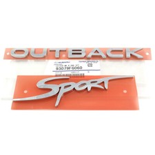 OEM 2008-2011 Subaru Impreza Outback Sport Rear Emblem Nameplates NEW 93079FG060