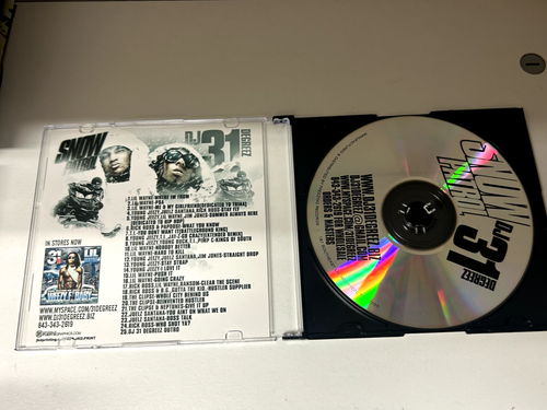 DJ 31 DEGREEZ WAYNE JEEZY THE CLIPSE SNOW PATROL MIXTAPE MIX CD - Imagen 2 de 2