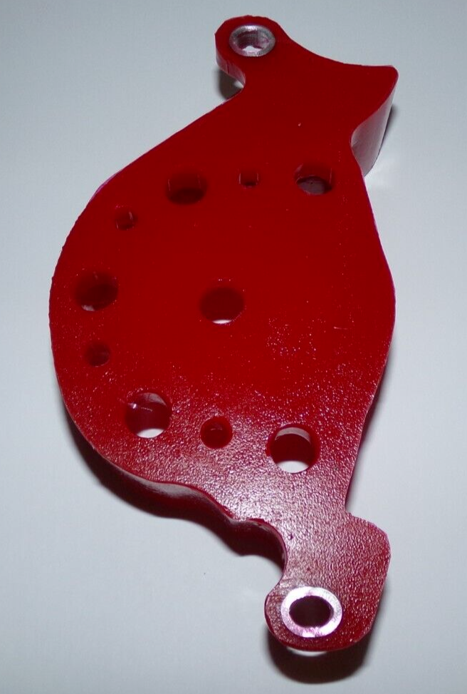 HONDA TRX300EX TRX300X TRX 300EX ENGINE CASE SAVER, PROTECTOR, RED