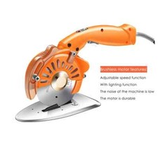 125C 300W Electric Fabric Cutter Cloth Cutting Machine Rotary Cutter Scissors