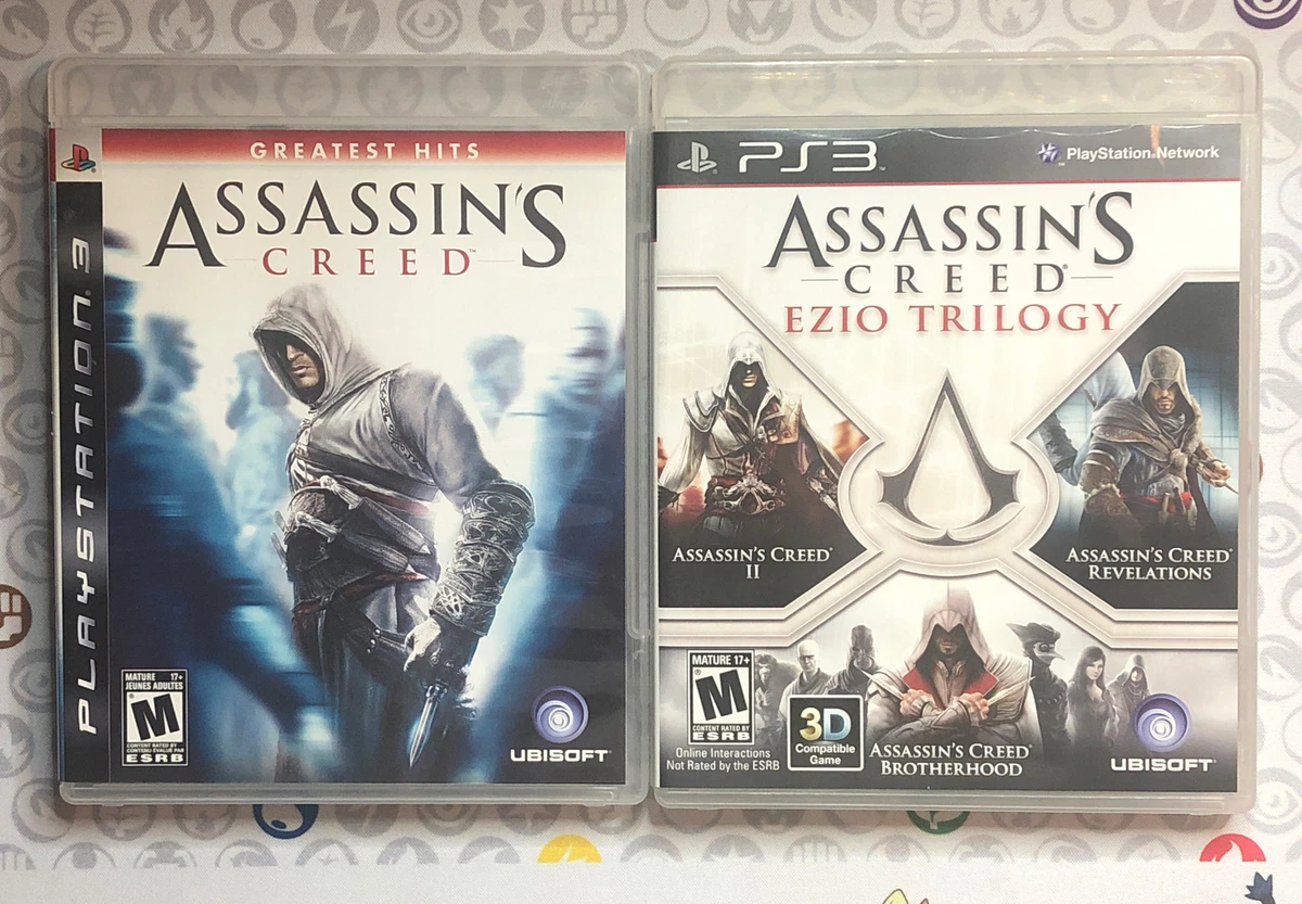 Assassin s Creed Ezio Trilogy Plus Assassins Creed Great. Hits Lot Of 2 PS2