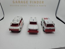 Vintage 1970s Tootsietoy Ambulance Rescue Van Made in USA Emergency Vehicles