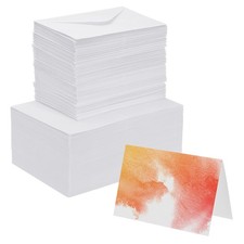 200 Watercolor Postcard Set with Envelopes 4x6 Inch for [Brand]