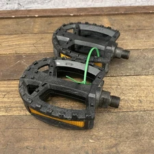 VP Components VP-767 BMX Freestyle Pedals 9/16 Pair Black 80s 90s BMX