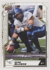 2020 Upper Deck CFL Gold 2/50 Sean McEwen #174 0v7
