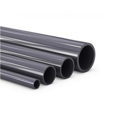 PVC Rohr Druckrohr 10mm-75mm Industrietauglich Kleberohr PN10 Pool Teich Pipe