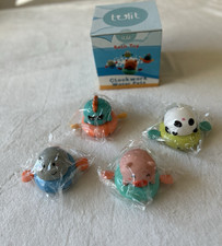 Clockwork Water Pets Bath Toys Swimming Toys for Toddlers Set of 4 Ages 2 NEW