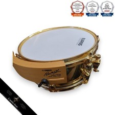 Mapex Black Panther Snare Drum 12x5.5 The Golden Rod Gold Plated Power Hoop