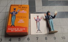 Marx warriors of the World Boxed w Card Mexican War Tex Jones Series II