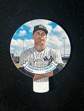 2019 Topps Heritage #4 Giancarlo Stanton 1970 Candy Lids