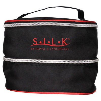 Royal & Langnickel | BCCB-203 | S.I.L.K  BK Dual-Compartment Cosmetic Bag