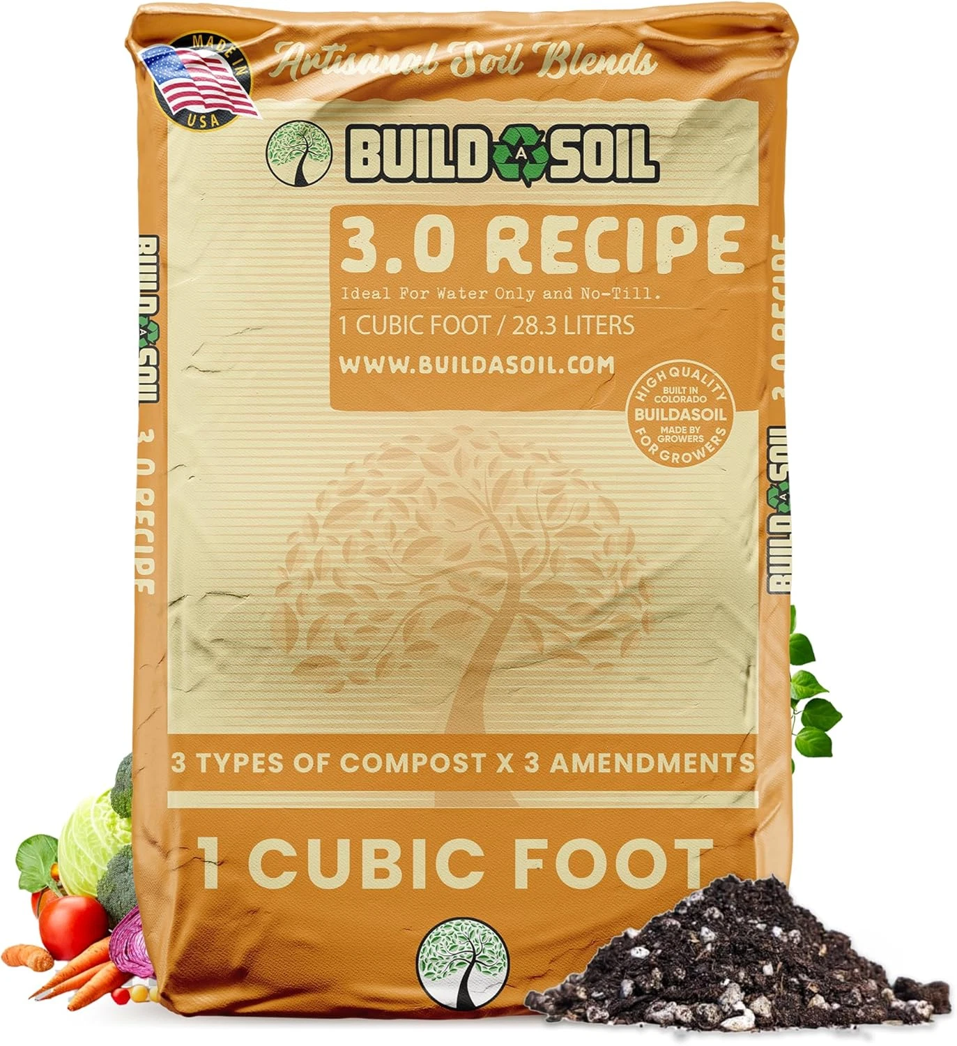 BuildASoil Potting Soil Recipe 3.0