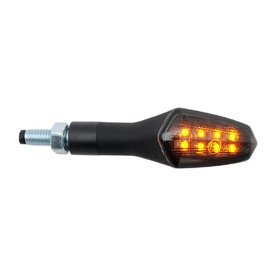 Blinker Genehmigt Motorrad LighTech Schwarz für Aprilia 1000 Thunder V4R APRC
