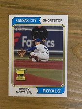 2023 Topps Heritage - Throwback Uniform Variation Bobby Witt Jr. #85