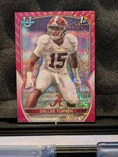 2022 Bowman U Dallas Turner 1st Bowman Fuchsia Mini Diamond /150 Alabama