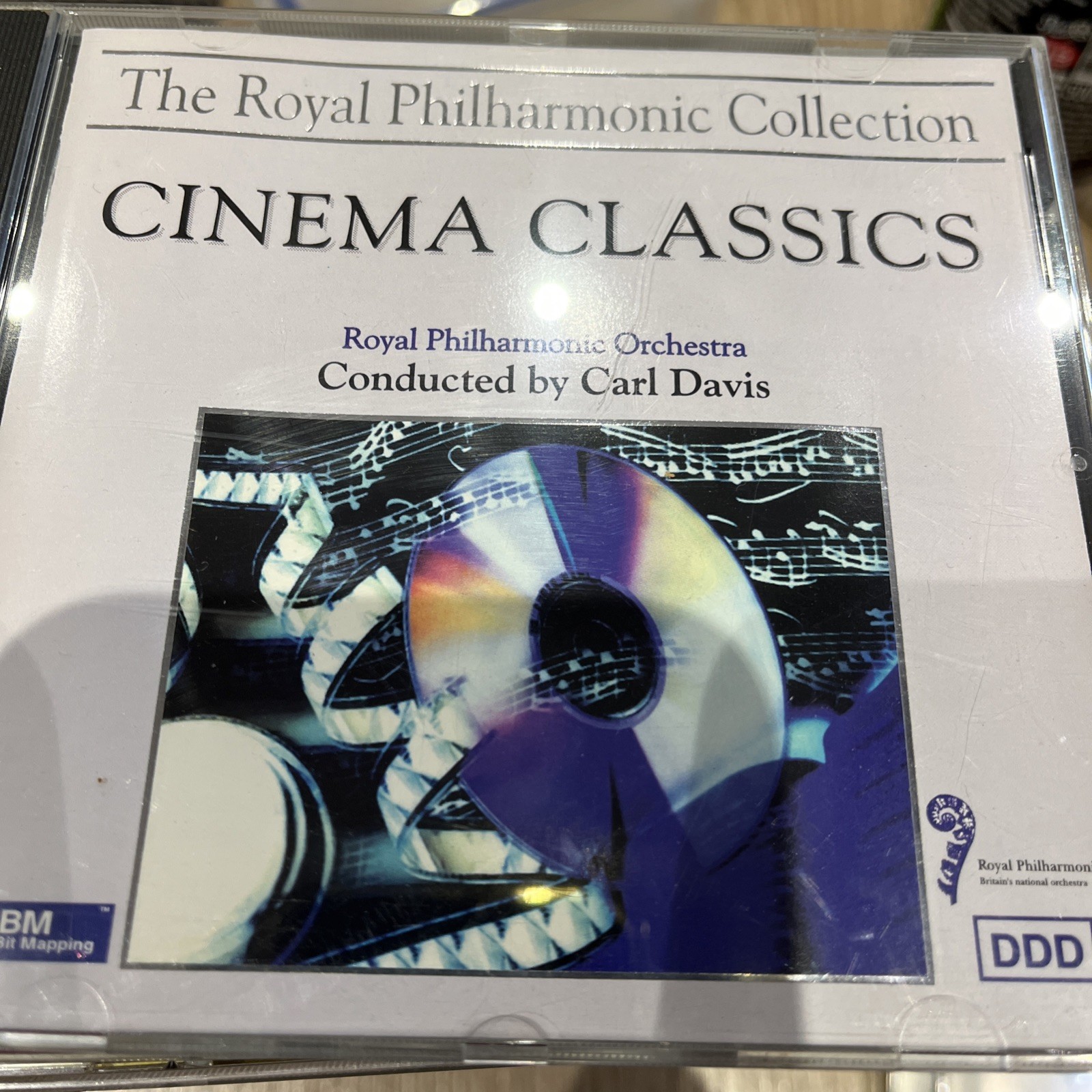 CINEMA CLASSICS - THE ROYAL PHILHARMONIC ORCHESTRA / CARL DAVIS - 1996 - NEW CD