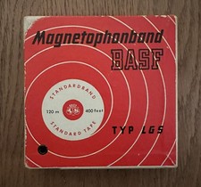 BASF Magnetophonband LGS - 11cm Kleinspule - 120m- unbespielt/NOS - Rarität
