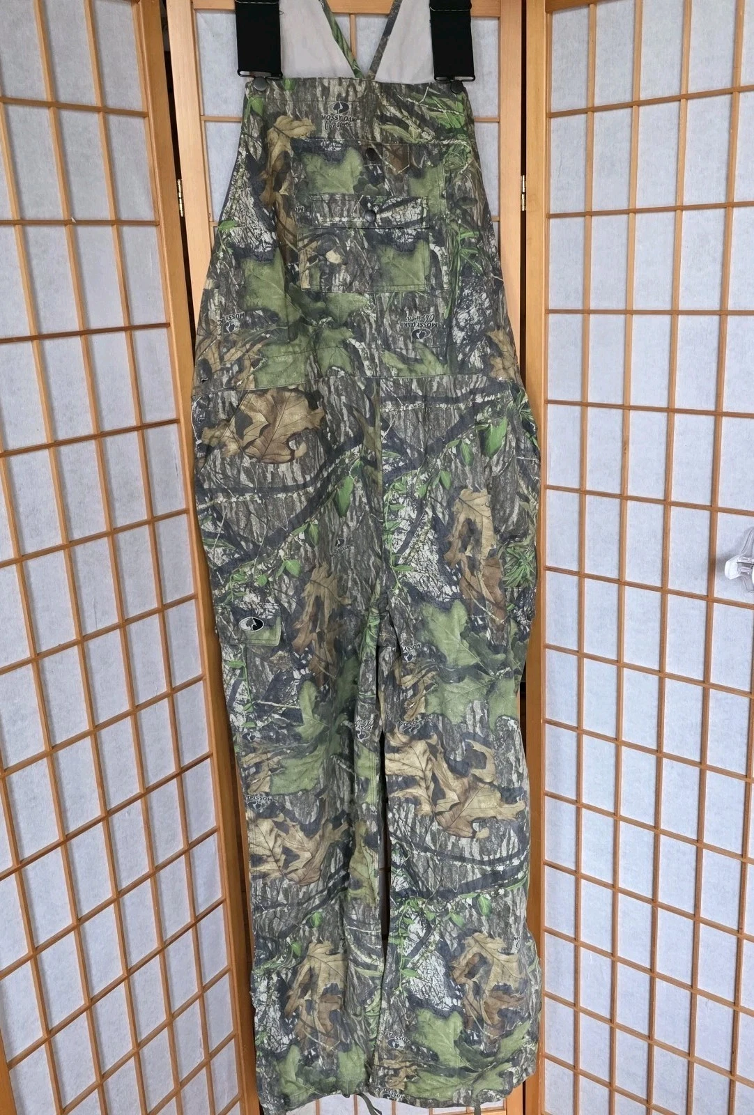 Mossy Oak Men 2XL Bib Overalls Obsession Camo Turkey Hunt Outdoor Work
