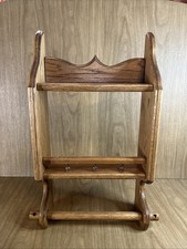 Vintage Wood Wall Mounted Country Kitchen She...