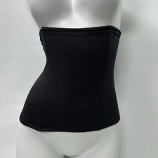 Cupid 5446 Firm Control Waist Black Cincher Corset No Visible Lines Medium