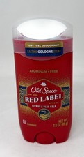 Old Spice Red Label Citrus  Blue Kelp Deodorant 3 oz