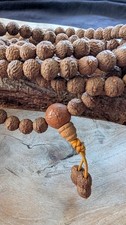 Echte Nepali Bodhi Mala ..108 Perlen (7mm) + 1 Guruperle (15mm) - Buddhismus