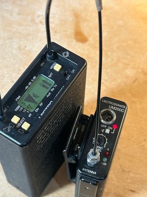 Lectrosonics UCR201 and  UM200C , block 21
