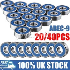 20-40x Skateboard Roller Skate & Scooter Wheel Bearings NEW Rated ABEC 9
