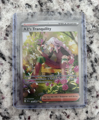 Pokemon AZ's Tranquility 120/086 *POSSIBLE 10* **straight to sleeve**