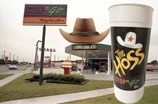Vintage Stop N Go The Hoss 64 oz Soda Cup Plastic Gas Station Collectible Mug