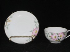 Vintage Noritake Azalea Pattern Cup and Saucer