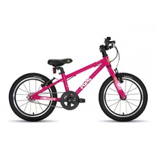 EX SHOP FLOOR DISPLAY - FROG 44 16" KIDS FIRST PEDAL BIKE - PINK + STICKER SHEET