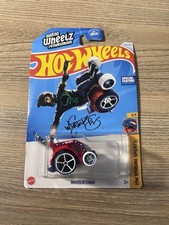 Hot Wheels Wheelie Chair HW Xtreme Sports 1:64 Red/Blue/White Diecast Aaron Whe…