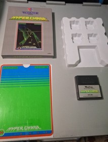 HYPERCHASE Vectrex game, New repo box, original overlay, NO manual