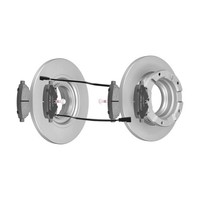 F.Becker Bremsscheiben Ø280MM + BremsbelÄGe Hinten FÜR Ford Transit Tourneo