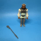 Star Wars Vintage 1983 ROTJ NIKTO SKIFF Figure Complete w/ VIBRO STAFF No COO