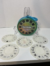 View Master Storage Case 5 Reels Mermaid, Cinderella, Aladdin, Beauty Beast
