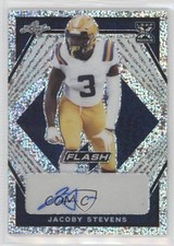 2021 Leaf Flash Navy Blue 11/75 JaCoby Stevens #BA-JS1 Auto b8h