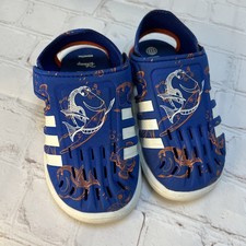 Adidas X Disney Toddler Size 8 Sandals Finding Dory BLUE Water Proof EUC