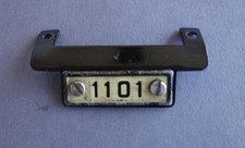 Märklin Skrzynka samochodowa Tablica rejestracyjna i uchwyt przedni do samochodów wyścigowych 1107 R