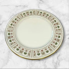Lenox Tableau Dinner Plates | Set of 2 | Floral Geometric | Excellent Condition