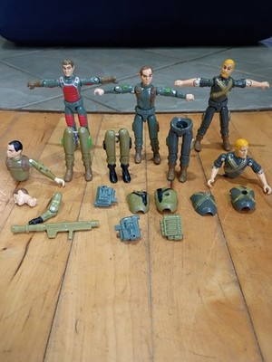 1982 GI JOE ARAH Straight Arm Vintage Figure Parts Lot Nice Condition