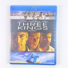Three Kings (Blu-Ray)(1999) George Clooney, Mark Wahlberg, Ice Cube new sealed