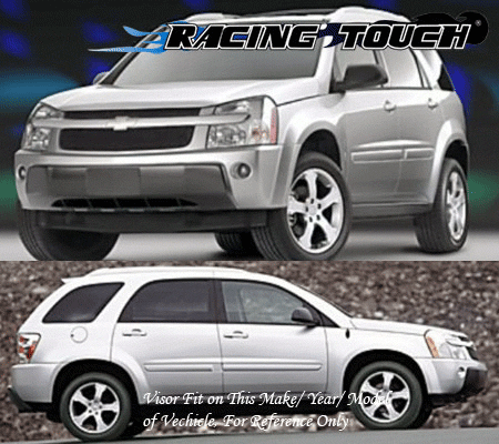 Window Visors Rain Guard Chevy Chevrolet Equinox 05 06 07 08 09 LS LT LTZ - Picture 7 of 7
