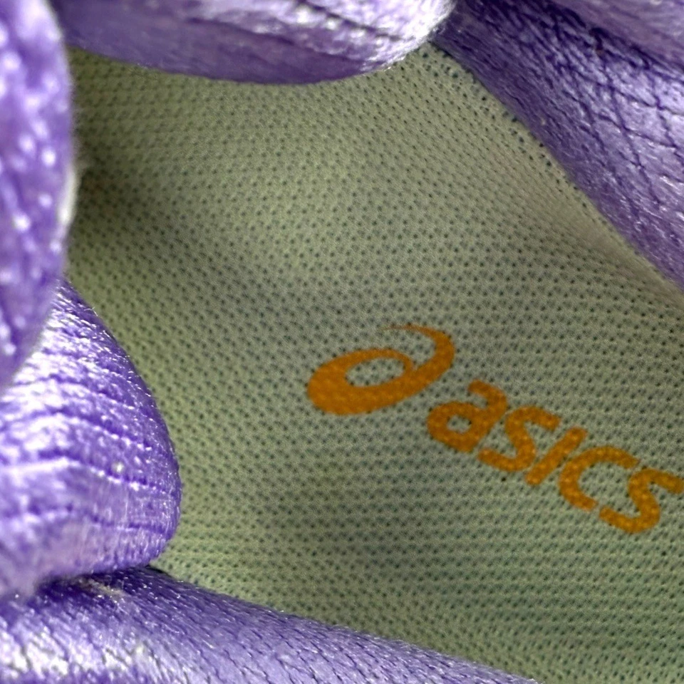 Tenis para mujer ASICS Gel Solution Speed FF 2 blanco púrpura talla 7,5 Foto 3 de 4