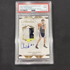 2022 Panini Flawless CLGT SIGNATURE Prime Mat Gold Chet Holmgren Auto /10