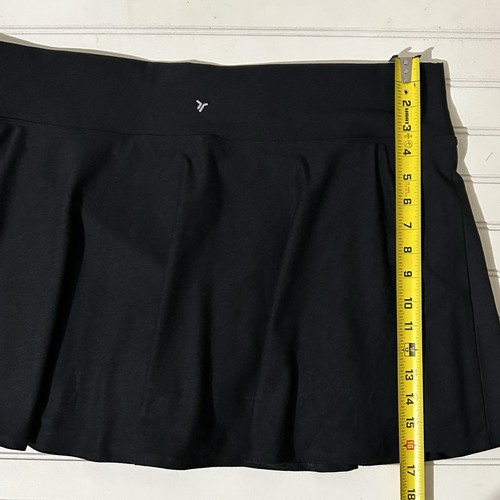 Old Navy Women’s Skirt Skort Black XXL High Rise Active Could+ Go Dry Tennis NWT - Picture 8 of 10